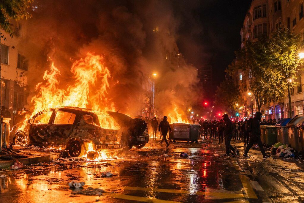 Zamieszki bilbao vito quiles 19 zatrzymanych